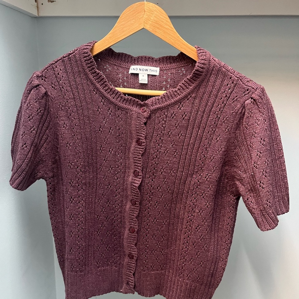 Women's Purple Sweater